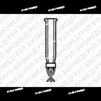 51832092, Устаревший. Вставка для флакона, стекло 300 мкл с полимерными ножками, 100 шт/уп