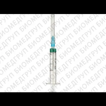 Шприц 3х комп. 2,0 2,5 мл с иглой 0,63 х 32 мм 0,6х30 мм уп. 2000 шт. , SFM