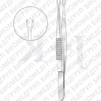 Микрозажим для офтальмологической хирургии E33055,3056