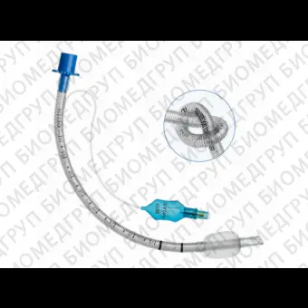 Трубка эндотрахеальная армированная с манжетой, размер 7.0  Mederen