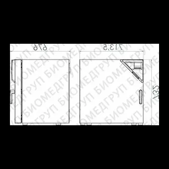 Сухожаровой шкаф 116 л, до 300С, принудительная вентиляция, FD 115 Standart, Binder, 90100305