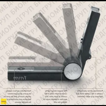 Спектрофотометр 200830 нм, однолучевой, спектральная щель 4 нм, BioSpectrometer basic, с кюветой Cuvette, Eppendorf, 6135000904