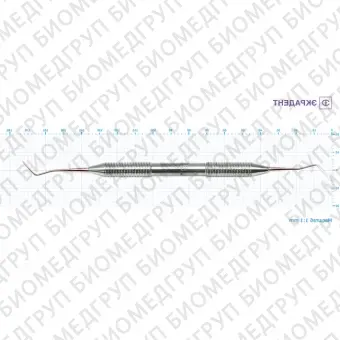 0311  гладилка медиальнодистальная большая 1,0/2,2