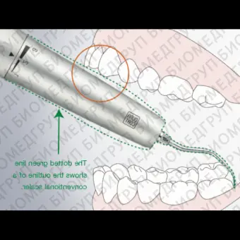 TiMax S970SL  пневматический скалер с оптикой для переходника Sirona