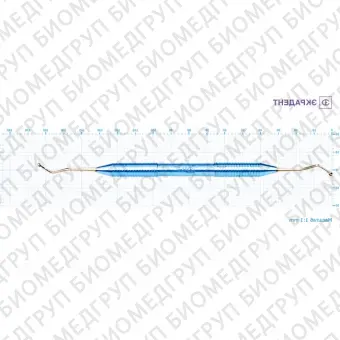 1107  ложка кюретажная изогнутая короткая малая 2,2