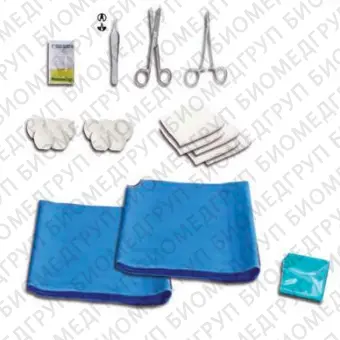Комплект инструментов для наложения швов на раны KP0072