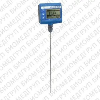 Термометр электронный, 50450 С, 0,01 К, pH измерение, LCD дисплей, ETSD6, IKA, 3378100