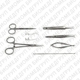 Комплект ветеринарных инструментов для общей хирургии INSMOUSEKIT
