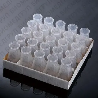 Бутылки для разведения дрозофил, 57x57x103 мм, полипропилен, в лотке, 25 шт/упак, 8 упак/короб, Biologix, Китай, 5117721