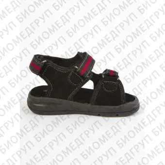 Педиатрическая обувь под гипс Black Sandals