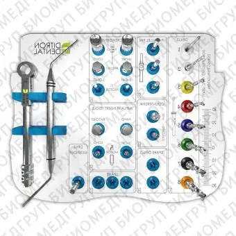 Комплект инструментов для стоматологической имплантологии FSBOX001