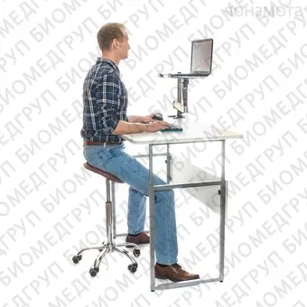 Smartstol EMS120  эргономичный стол с механической регулировкой высоты