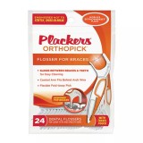 Plackers Orthopik ортодонтический флосс-зубочистка, 24 шт.