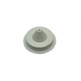 Base Plate Round, размер 3 - пластиковое основание с воронкой для литья, белый цвет