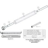 Ротор в сборе, 5,0 мм, 60 мкл, CRAMPS; В комплект входит стеклянная втулка, приводной наконечник из делрина, нижняя прокладка из ПТФЭ и крышка из ПТФЭ