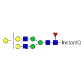 Стандарт N-гликана AdvanceBio InstantQ G2FGa1 / FA2G2Ga(3)1 (ранее ProZyme). N-гликан (асиало-, галактозилированный двухантенный комплекс с 1 α(1-3) галактозой и основной фукозой), меченный InstantQ, для использования в качестве качественного стандарта с