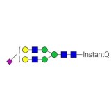 AdvanceBio InstantQ G2S1 α(2,3) / A2G2S(3)1 Стандарт N-гликанов (ранее ProZyme). N-гликан (моно-α(2,3)-сиалилированный, галактозилированный двухантенный), меченный InstantQ, для использования в качестве качественного стандарта с системой анализа гликанов